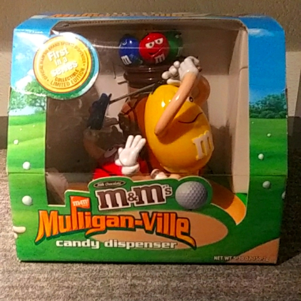 M&M's Mulligan -Ville Gulf Candy Dispenser